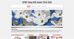 Desktop Screenshot of gfwccamphill.org